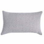Διακοσμητική Μαξιλαροθήκη Charisma Cotton Fishbone Silver 30X50